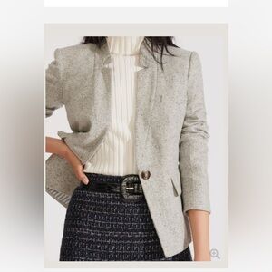 Veronica Beard Farley Dickey Jacket with pink cashmere Dickey!!!!! Size 6